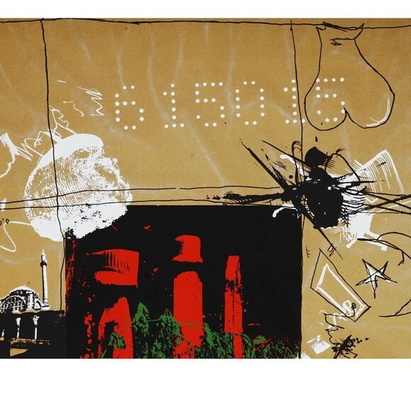 SINAN TANJU COLOR WOOD BLOCK PRINT - Picture 4 of 5